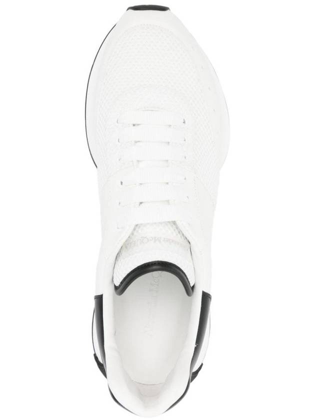 24FW Sneakers 796138 WIDNQ 9089 WHITE BLACK - ALEXANDER MCQUEEN - BALAAN 5