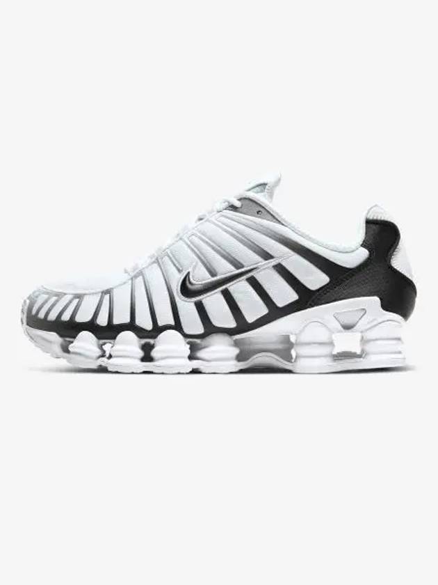 Shox TL Low Top Sneakers Black White - NIKE - BALAAN 2