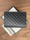 Microssima Bifold Card Wallet Black - GUCCI - BALAAN 3