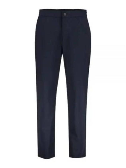 Precision Ponte Curtis Drawstring Straight Pants Navy - THEORY - BALAAN 2