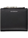 Classic 4G Leather Half Wallet Black - GIVENCHY - BALAAN 2