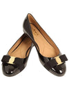 Women’s Varina Bellet Flats Black - SALVATORE FERRAGAMO - BALAAN 2