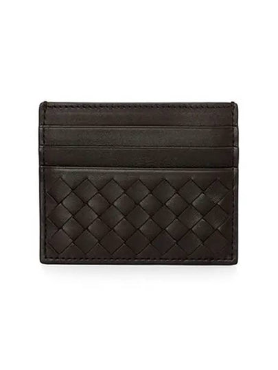 Intrecciato Classic Card Wallet Brown - BOTTEGA VENETA - BALAAN 2