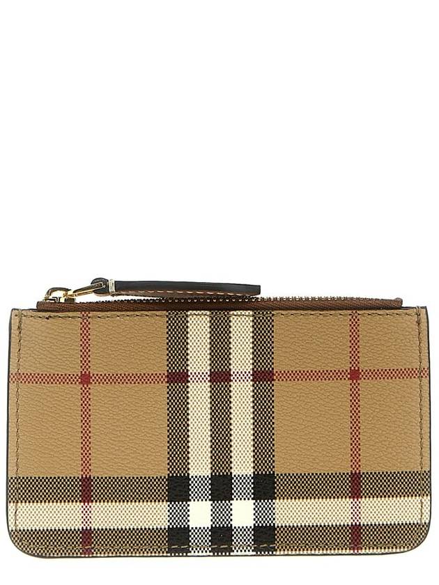 Check Strap Card Wallet Archive Beige - BURBERRY - BALAAN 2