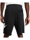 Men's NSW Club Alumni French Terry Shorts Black - NIKE - BALAAN 3