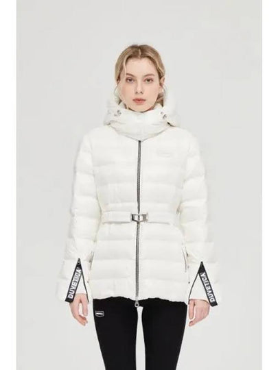 Pi a White Women s Down Jacket - DUVETICA - BALAAN 1