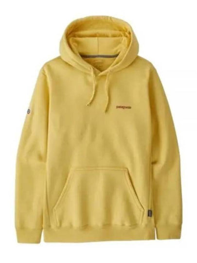 Fitz Roy Icon Uprisal Fleece Hoodie Milled Yellow - PATAGONIA - BALAAN 2