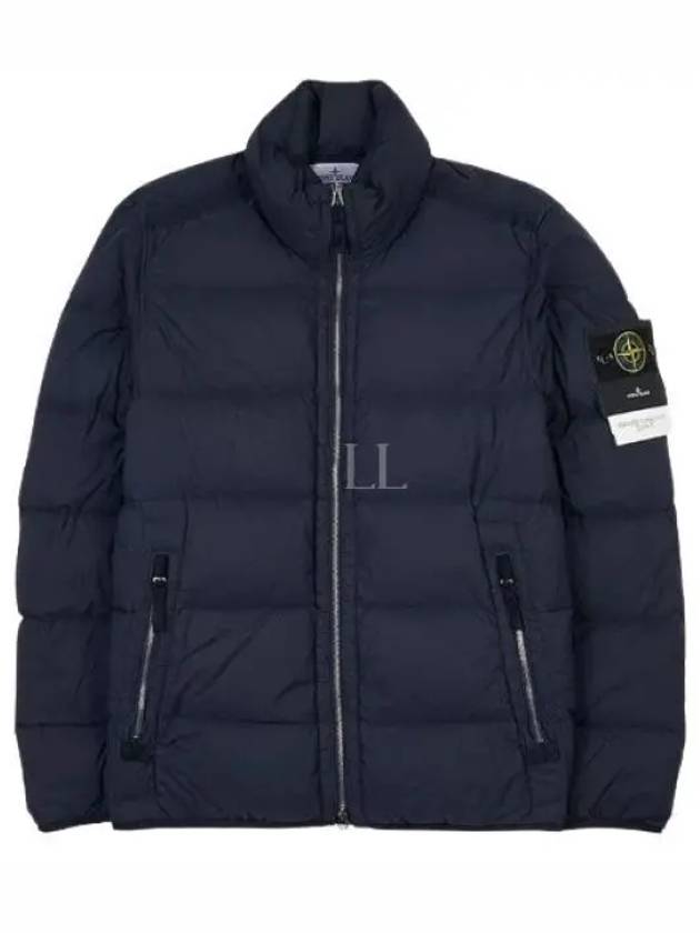 Seamless Tunnel Nylon Down Padding Navy - STONE ISLAND - BALAAN 2