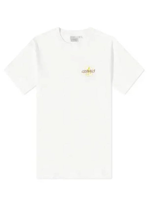Running Man Logo Printing Short Sleeve TShirt White Men's G2SU T004 - GRAMICCI - BALAAN 1