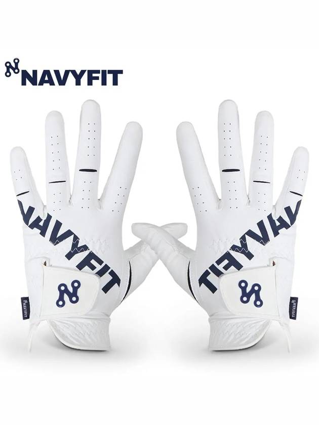 5 Piece Set Navy Fit Golf Gloves Racing Knuckle Premium Microfiber Women s Both Hands - HEAL CREEK - BALAAN 2