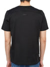 Shadow Project Logo Short Sleeve T-Shirt Black - STONE ISLAND - BALAAN 5