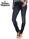 LEE collaboration women's denim Anglomania Monroe Jegging blue Jean - VIVIENNE WESTWOOD - BALAAN 4