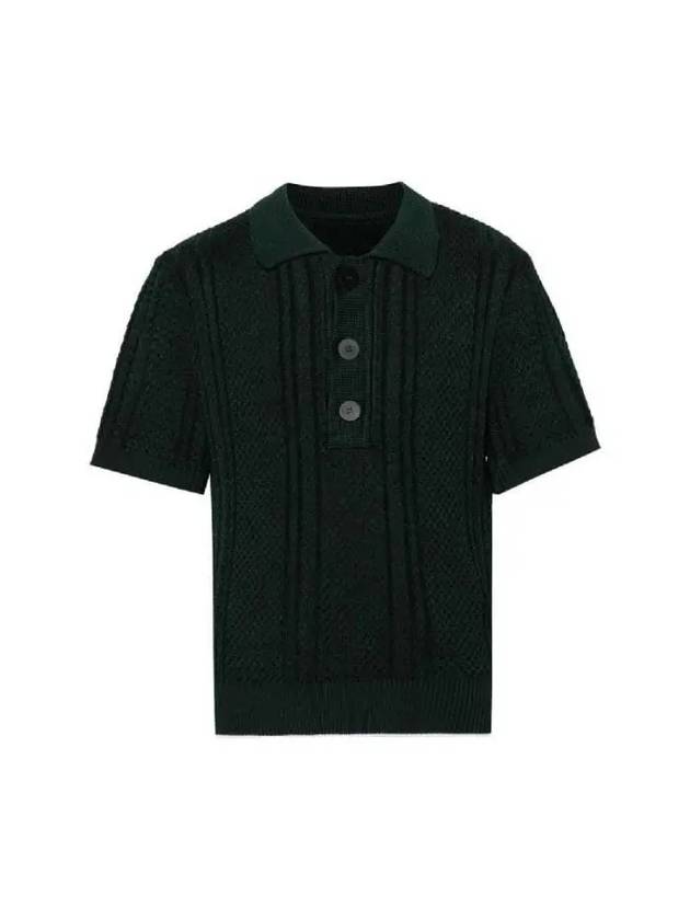 Le Polo Belo Polo Shirt Dark Green - JACQUEMUS - BALAAN 2