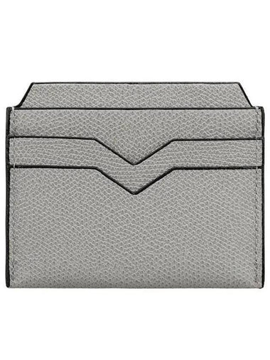 22FW SGNL0077028L99CC99 GC Pebble Leather Card Case Senere 997093 - VALEXTRA - BALAAN 1