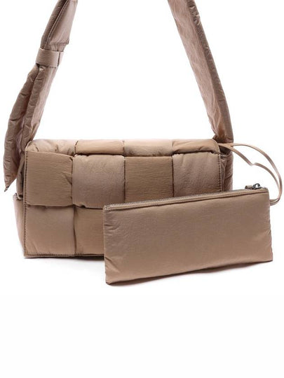 Padding Tech Medium Cassette Cross Bag Beige - BOTTEGA VENETA - BALAAN 2