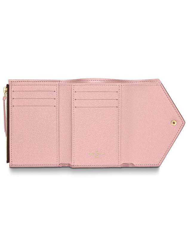 Victorine Monogram Half Wallet Rose Ballerine - LOUIS VUITTON - BALAAN 5