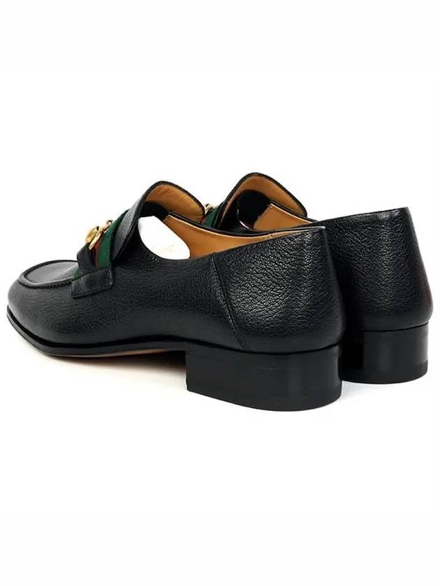 Men's Horsebit Loafer Black - GUCCI - BALAAN.