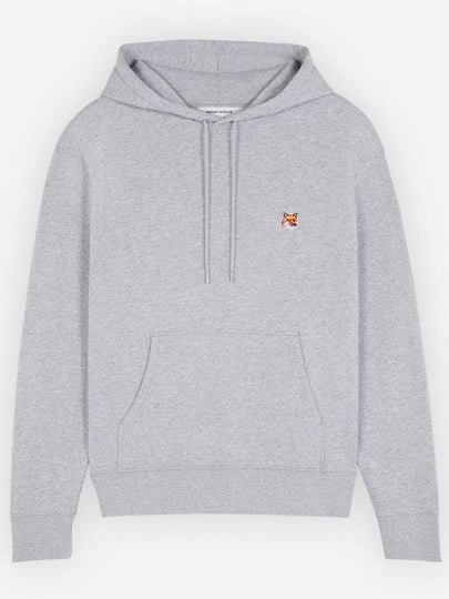 Fox Head Patch Regular Hoodie Grey - MAISON KITSUNE - BALAAN 2