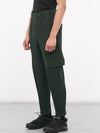 Pleated Cargo Track Pants Green - ISSEY MIYAKE - BALAAN 3