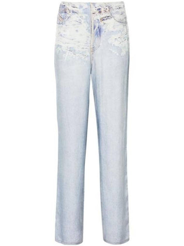 Denim Straight Pants A12870 0LJAX 01 BLUE - DIESEL - BALAAN 1