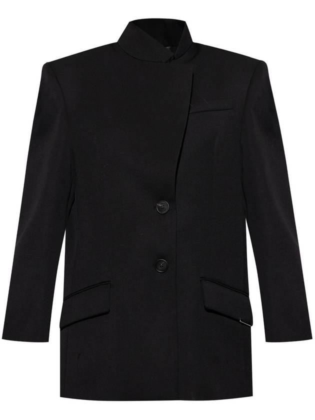 wool gabardine blazer - THE ATTICO - BALAAN 1