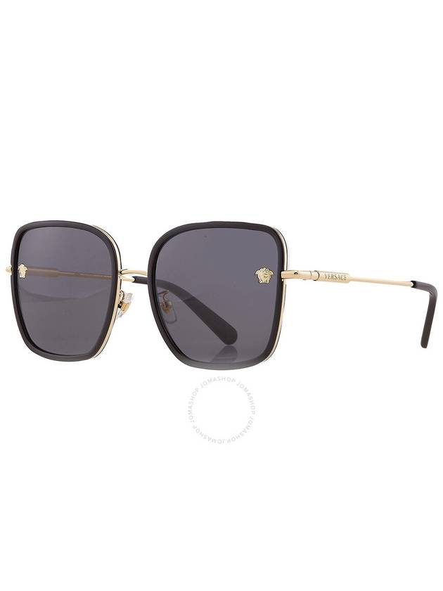 Versace Dark Grey Square Ladies Sunglasses VE2247D 143887 57 - VERSACE - BALAAN 3