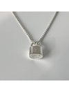 Silver Lockit Necklace Silver - LOUIS VUITTON - BALAAN 5