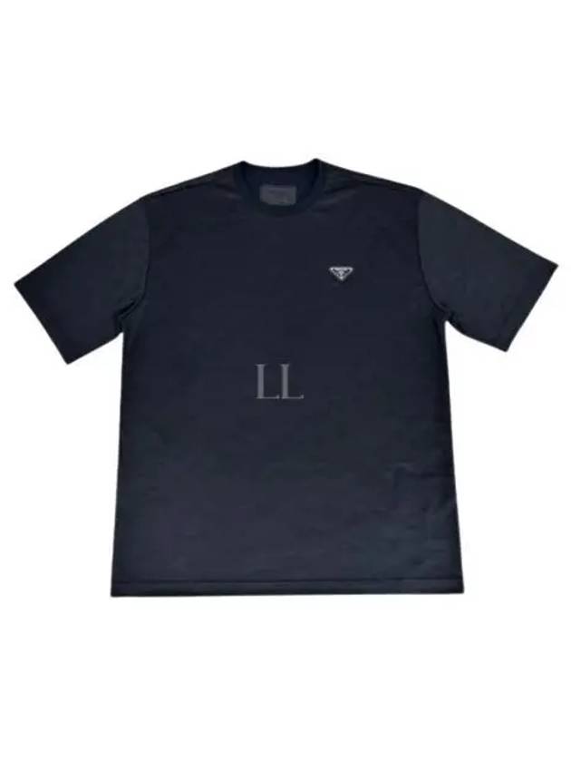 UJN905 1270 S OOO F0002 Technical Jersey Tee - PRADA - BALAAN 1