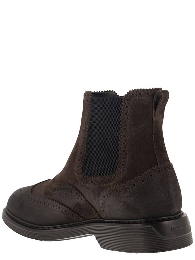 chelsea boots brown - HOGAN - BALAAN 4