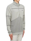 Jimmy Seamless Mid Layer Half Zip Sweater Light Grey Melange - J.LINDEBERG - BALAAN 4