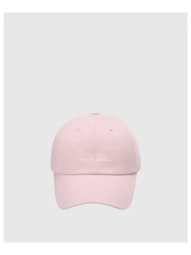 TRAVISMATHEW Women s Casual Basic Ball Cap Pink - TRAVIS SCOTT - BALAAN 1