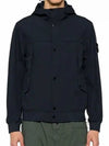 Light Soft Shell R E Dye Technology In Recycled Polyester Hooded Jacket Black - STONE ISLAND - BALAAN 2