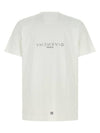 Reverse Oversized Short Sleeve T-Shirt White - GIVENCHY - BALAAN 3