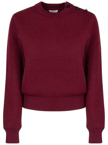 24FW Sweater 725634V4E002268 DARK GARNET - BOTTEGA VENETA - BALAAN 1