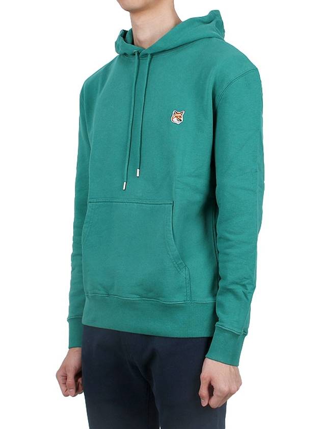 Fox Head Patch Regular Hoodie Pine Green - MAISON KITSUNE - BALAAN 4