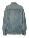 Logo Print Denim Jacket Blue - BALENCIAGA - BALAAN 2