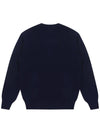 Men's Wool V-neck Cardigan Navy SW21IW01NV - SOLEW - BALAAN 3