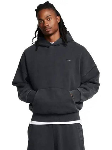 Icon Heavyweight Fleece Wash Oversized Hoodie 1386552 001 - UNDER ARMOUR - BALAAN 1