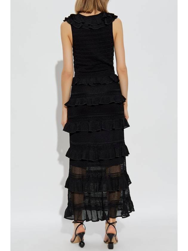 Zimmermann Dress With Ruffles, Women's, Black - ZIMMERMANN - BALAAN 4