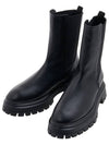 Bedford slick lace up bootie shoes BEDFORD BOOTIE BLACK - STUART WEITZMAN - BALAAN 1