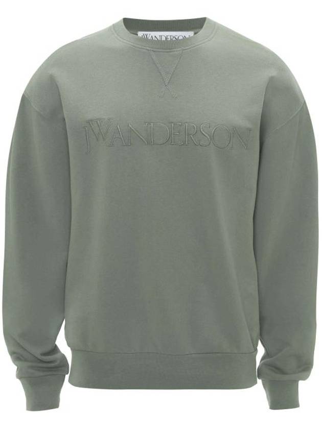 Embroidery Logo Sweatshirt Green - JW ANDERSON - BALAAN 2