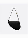 Saddle Rodeo Goatskin Pouch Bag Black - DIOR - BALAAN 5