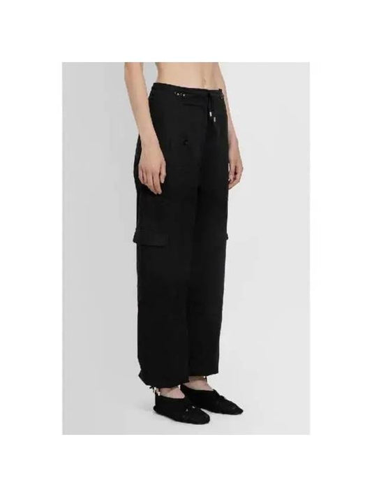 Toteme Women s Pants Denim Drawstring Cotton Cargo 242WRB1702FB0158 001 - TOTEME - BALAAN 2