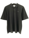 Classic Logo Short Sleeve Polo Shirt Black - Y-3 - BALAAN 2