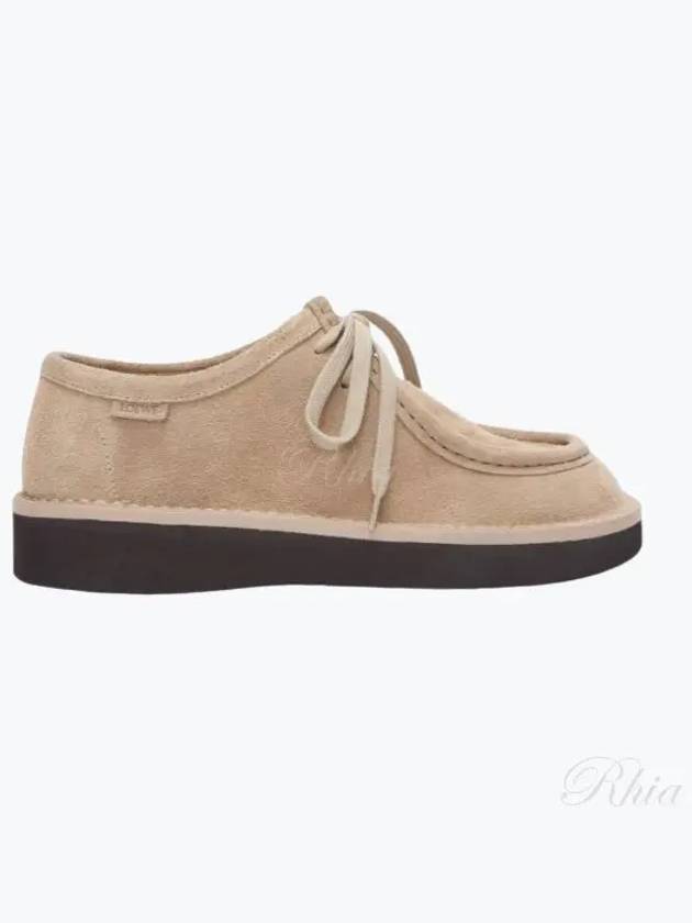 Faro Lace up in Suede M816284X42 2150 - LOEWE - BALAAN 1