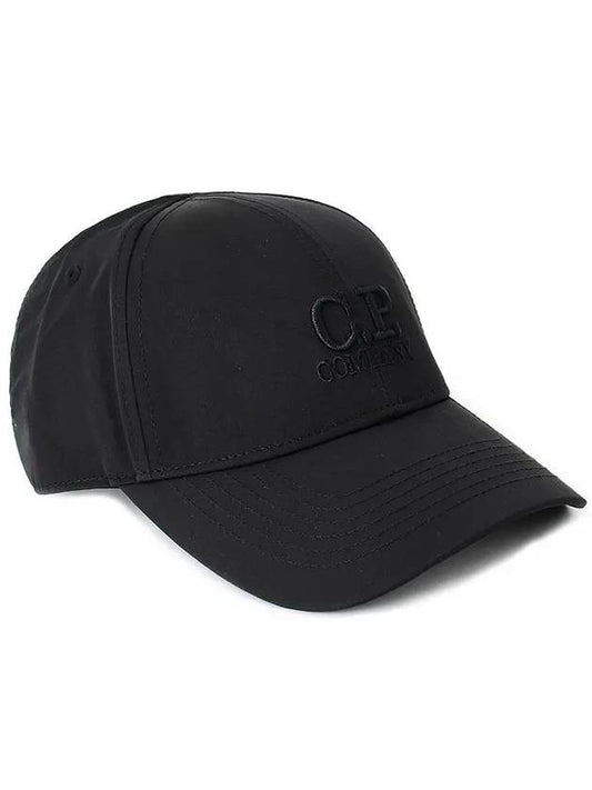 Chrome R Logo Ball Cap Black - CP COMPANY - BALAAN 2