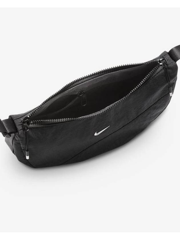 Aura Crescent Cross Bag Black - NIKE - BALAAN 6