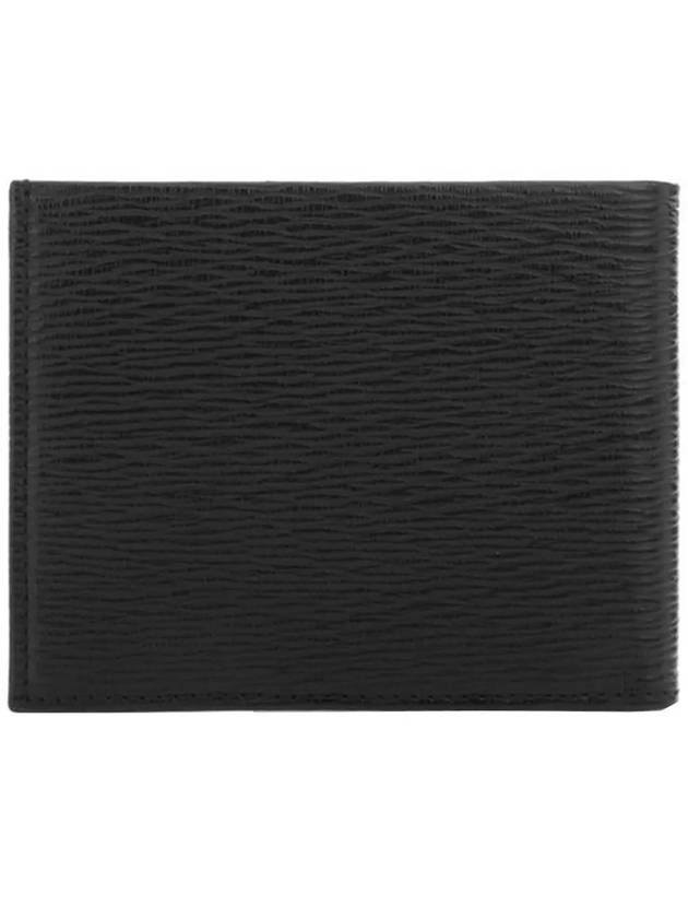 Gancini Half Wallet Black - SALVATORE FERRAGAMO - BALAAN 4