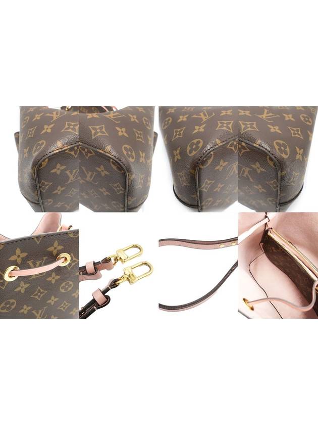 Women s Shoulder Bag Louis Vuitton M44022 Monogram Canvas Rose Powder Pink Neo Noe Bucket 2way - LOUIS VUITTON - BALAAN 10