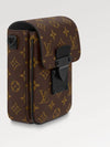 S-Lock Vertical Wearable Cross Bag Brown - LOUIS VUITTON - BALAAN 3